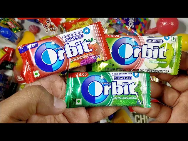 Orbit Sugar free SpearMint Chewing Gum | ASMR