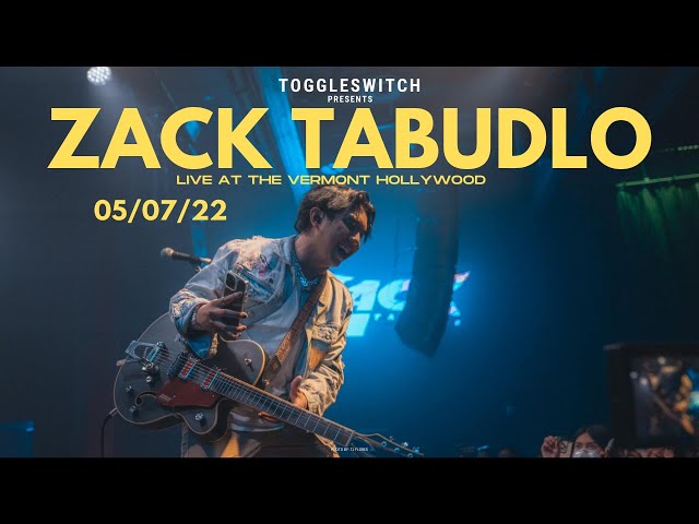 Zack Tabudlo LIVE at The Vermont Hollywood (FULL SET)