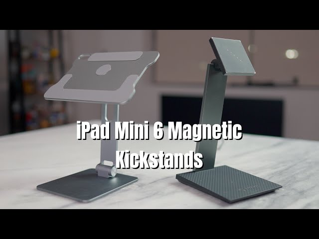 iPad Mini 6 Magnetic Kickstands! / MagFit and Pitaka Review