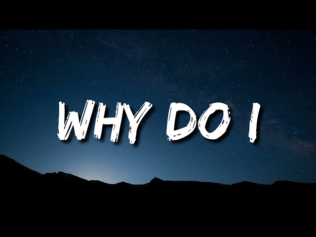 Unknown Brain - Why Do I? (Lyrics Video) feat. Bri Tolani