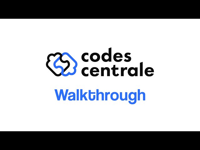 Codes Centrale Walkthrough