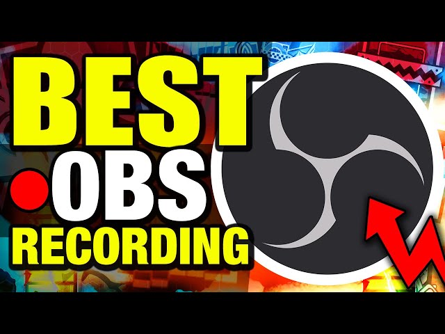BEST OBS SETTINGS For Recording Gaming 🔴 How To Set Up OBS Studio In 2022!