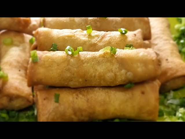 How To Make Springrolls For Beginners.No Rolling.Step By Step Tutorial.Springroll Recipe