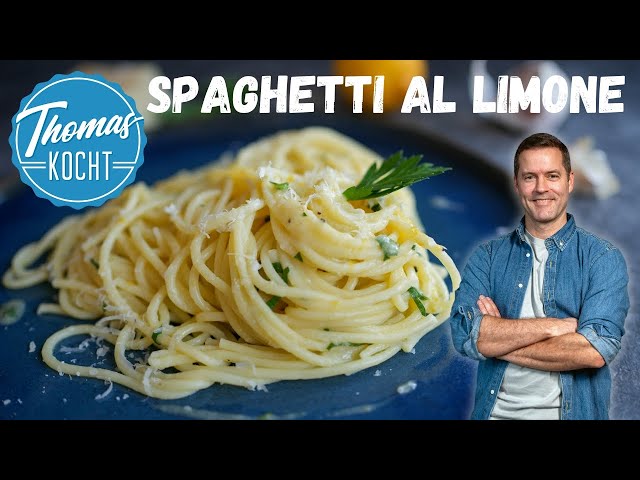 Spaghetti al Limone - einfache Pasta mit viel Geschmack