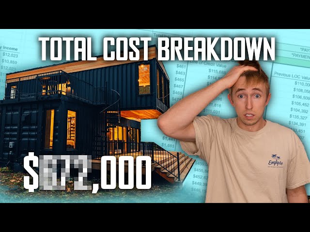 How Much My 2-Story Container Home Cost to Build