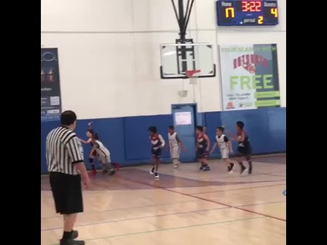 Youth Basketball Player Tripped By Parent Sitting Courtside