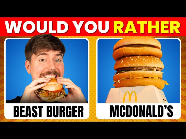 Would You Rather? Junk Food Edition 🍔🍫 Hard Choices 🤯