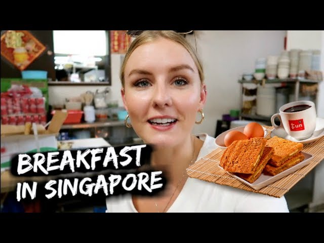EATING TRADITIONAL BREAKFAST IN SINGAPORE | TONG AH EATING HOUSE