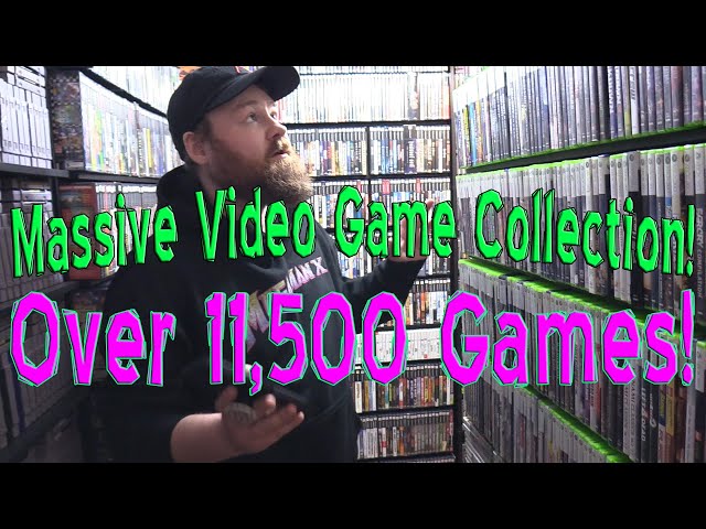 Massive Video Game Collection! 11,500+ Games!