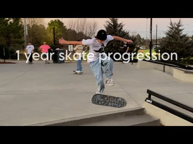 My insane 1 year skate progression