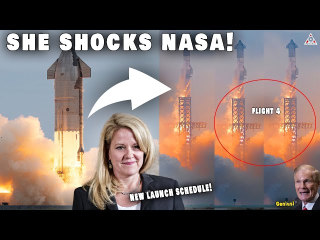SpaceX president just revealed on the Starship Flight 4 launch schedule shocked NASA!