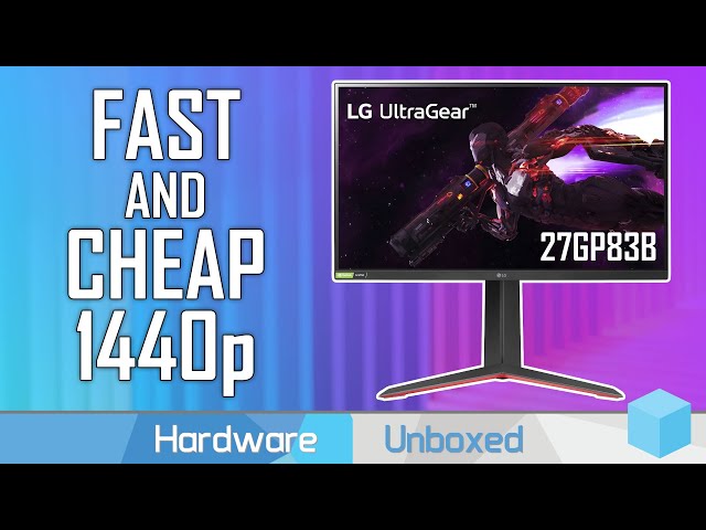 LG's Best Value 1440p Gaming Monitor - LG 27GP83B Review