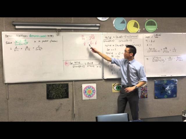 Partial Fraction: Repeated Linear Factors (Technique for Breaking down into partial fractions)
