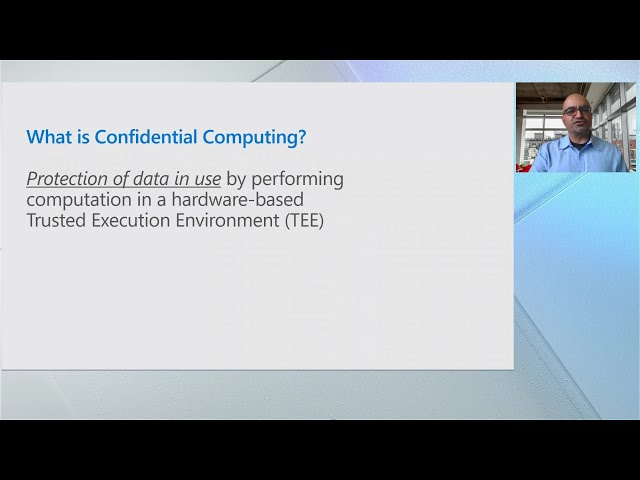 Azure Confidential Computing – protect data in use | INT145A