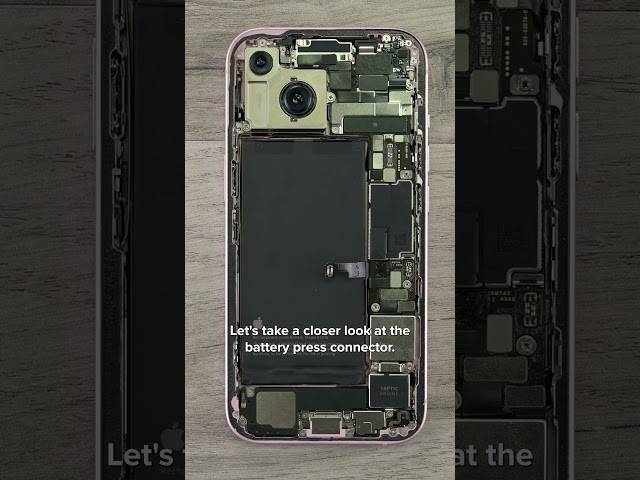 A Microscopic Look Inside The iPhone 15 #ifixitteardown #iphone15 #apple