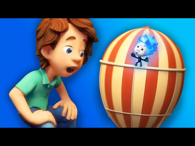 Riding The Balloon | Cartoons for Kids | The Fixies