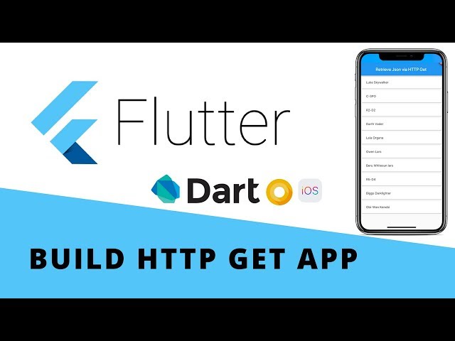 Flutter - Build An App To Fetch Data Online Using HTTP GET | Android & iOS
