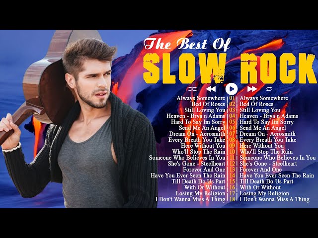 Greatest Hits Slow Rock Songs || Top 100 Best Slow Rock Ballads || Rock Music Collection