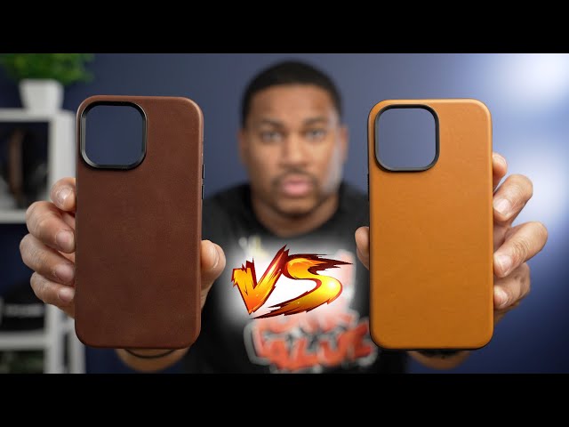 iPhone 14 Pro Max Nomad Modern Leather vs Andar Aspen: Which is the BEST LEATHER CASE?