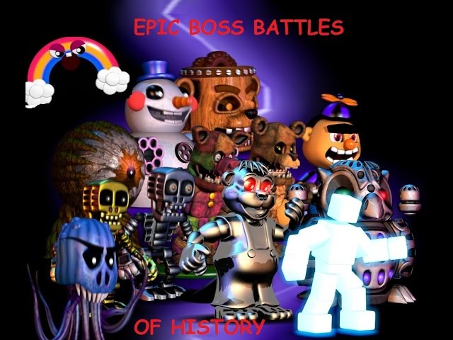 Epic boss battles of history: FNaF's world {all boss battles} [reuploaded]