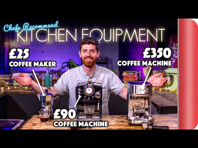 £25 Coffee Maker OR £350 Coffee Machine? | Chefs Recommend Kitchen Equipment Vol.3