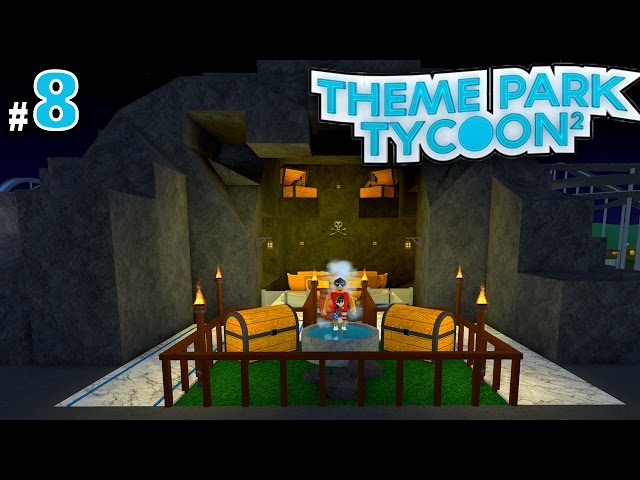 Theme Park Tycoon! Ep. 8: Building a Cave!! | Roblox