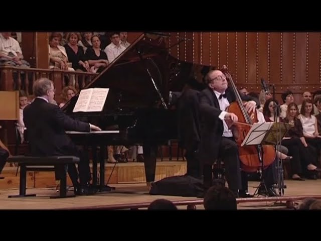 Beethoven: Variations on Mozart's Die Zauberflöte for cello (András Schiff, Miklós Perényi)
