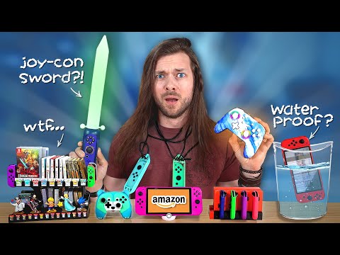 The WEIRD Nintendo Switch Accessories on Amazon