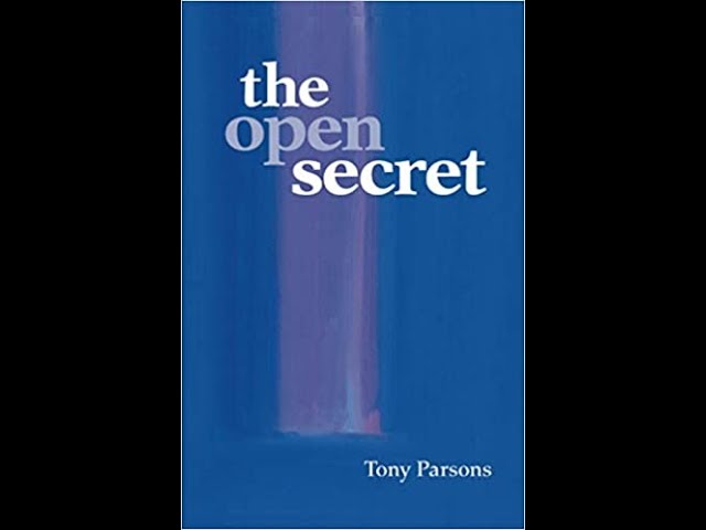Tony Parsons — The Open Secret