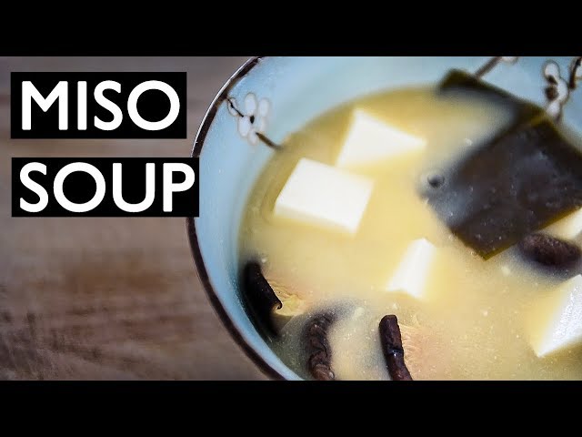 How to make Miso Soup | JAPANESE VEGAN RECIPE