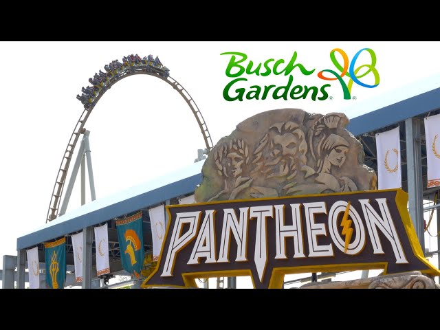 Visting Busch Gardens Williamsburg 2022  [4K]