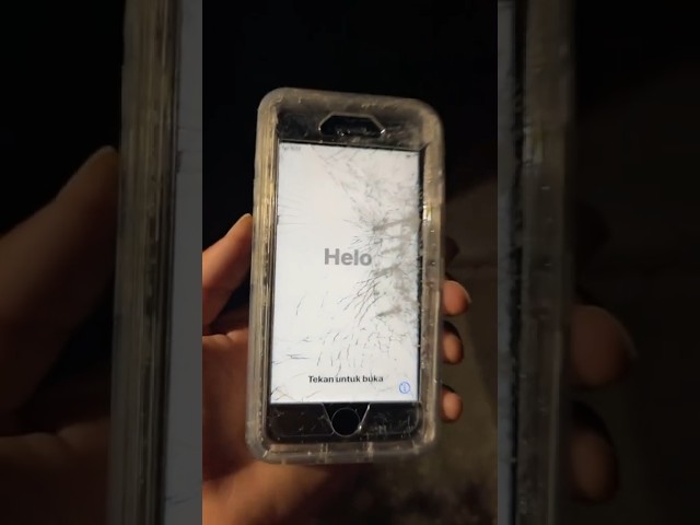 iPhone Run over by a CAR  to test “OtterBox” Defender case 😳      #test #iphone #screen