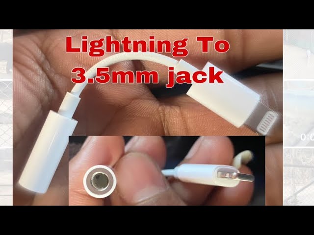 Lightning to 3.5mm jack adapter Finally I received my Parcel #gaming #ios #iphone