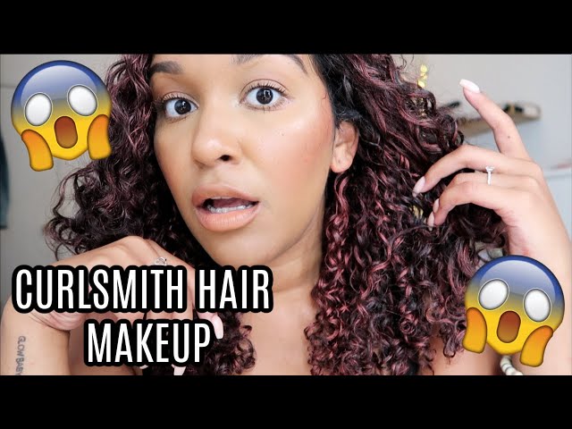 CURLSMITH HAIR MAKEUP REVIEW | Ruby Red