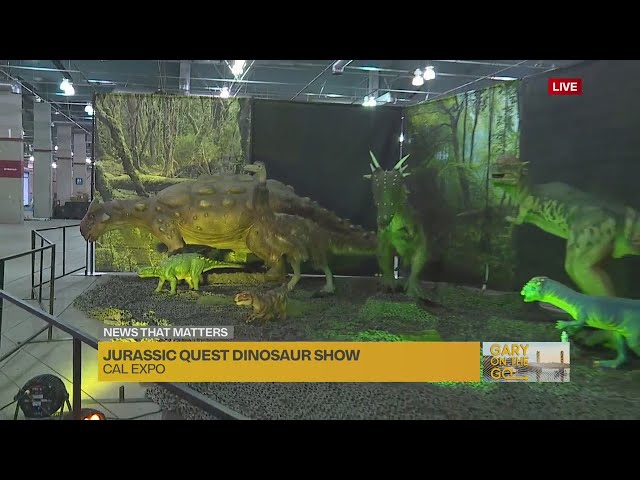 Walk among giants at Jurassic Quest at Cal Expo