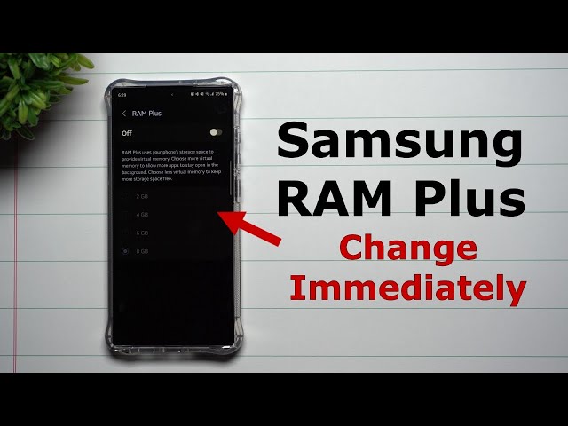 Samsung RAM Plus - Why I Turned Mine Off & Why You Should Too!