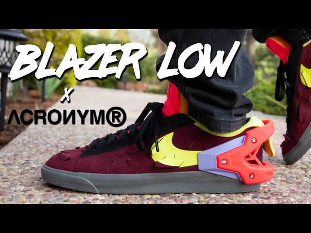A Sneaker With DLC! Nike Blazer Low x Acronym
