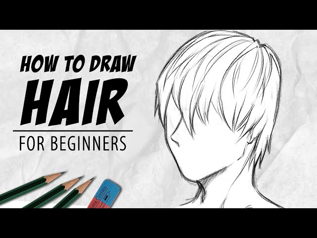 How to draw HAIR | Beginner Tutorial | DrawlikeaSir