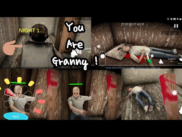 Horror game but you play as Granny in Granny's House 😎😆 #shorts