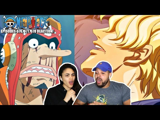 GOD USOPP AND SABO WINS! One Piece Episode 676, 677, 678 REACTION!!!