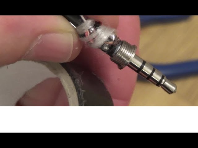 How to Replace Jack Plug on Headphones / Gaming Headset