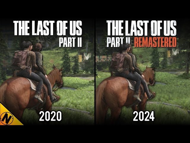 The Last of Us Part II Remastered vs Original | Direct Comparison