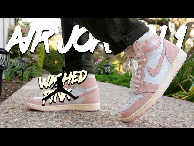 Air Jordan 1 Washed Pink DON'T SLEEP ON THESE!!
