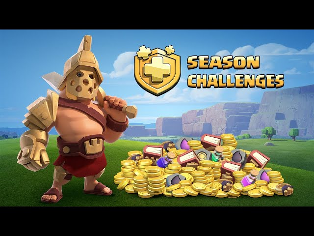 Clash of Clans SEASON CHALLENGES Have Arrived! (New Update)