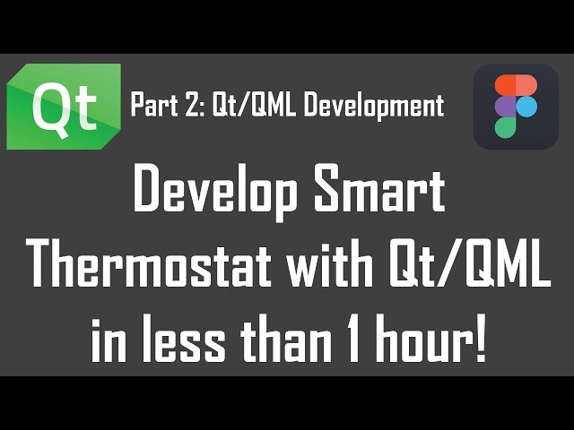 Smart Thermostat UI in QML Part 2: QML Development