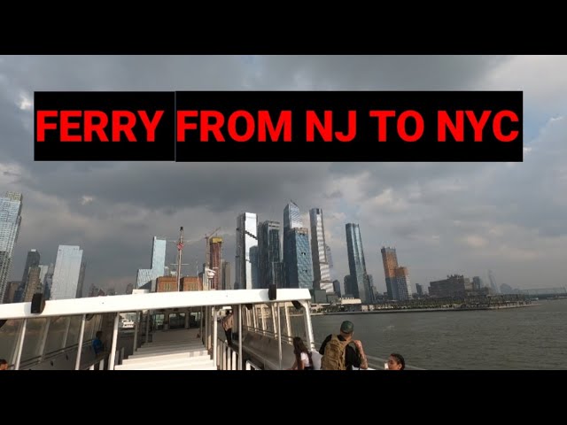 NY Waterway - Ferry from New Jersey to NYC