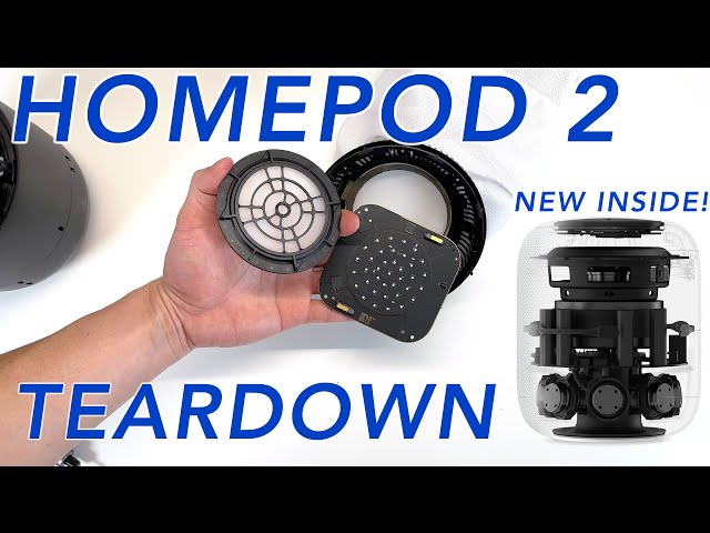 Apple HomePod 2 Teardown / Disassembly (New Inside)