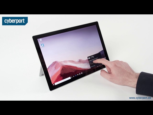 Microsoft Surface Pro 7 mit Intel® Core™ i5-1035G4 Prozessor im Test I Cyberport