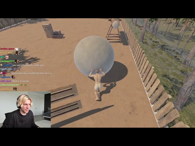 xQc Plays The Game of Sisyphus!