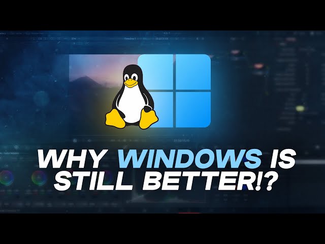 Windows Vs. Linux For Video Editing in 2022!